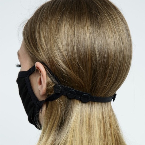 $5 Unisex Black Mask Extender Ear Saver Protector - Picture 3 of 3